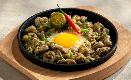 Oyster Sisig